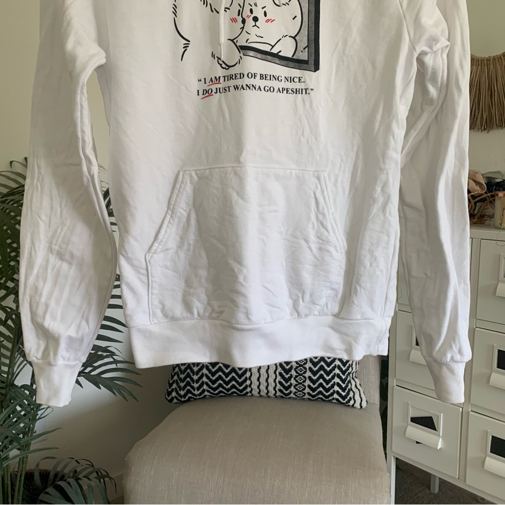🪴$5/25🪴 American Apparel Graphic Hoodie - California Fleece Collection - Small - Picture 4 of 10